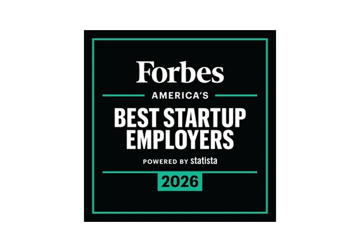 Forbes America's Best Startup Employers 2026