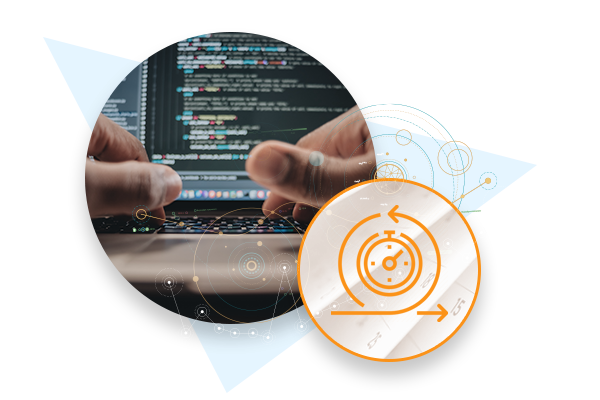 90 日以内のカスタム開発を示す図