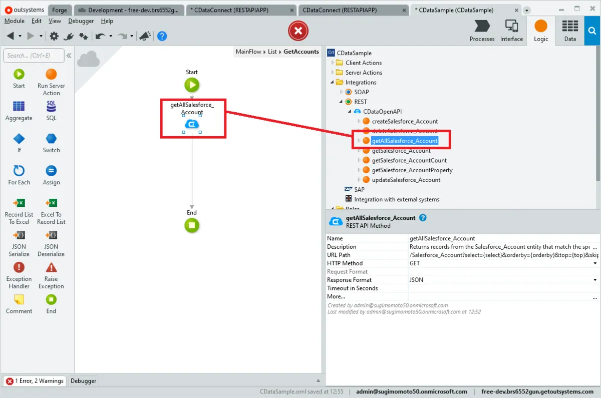 メソッドを配置