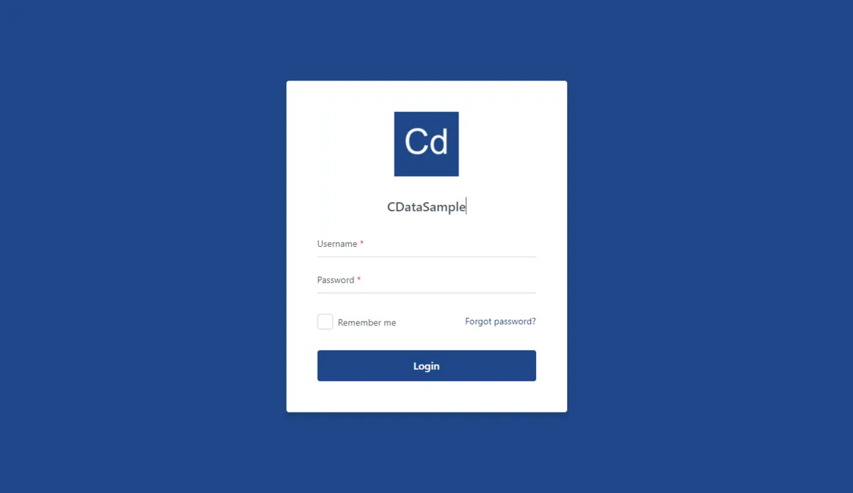 OutSystems へのログイン