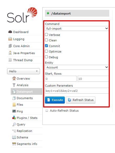 Solr Data Import でMicrosoft Planner のデータをローディング