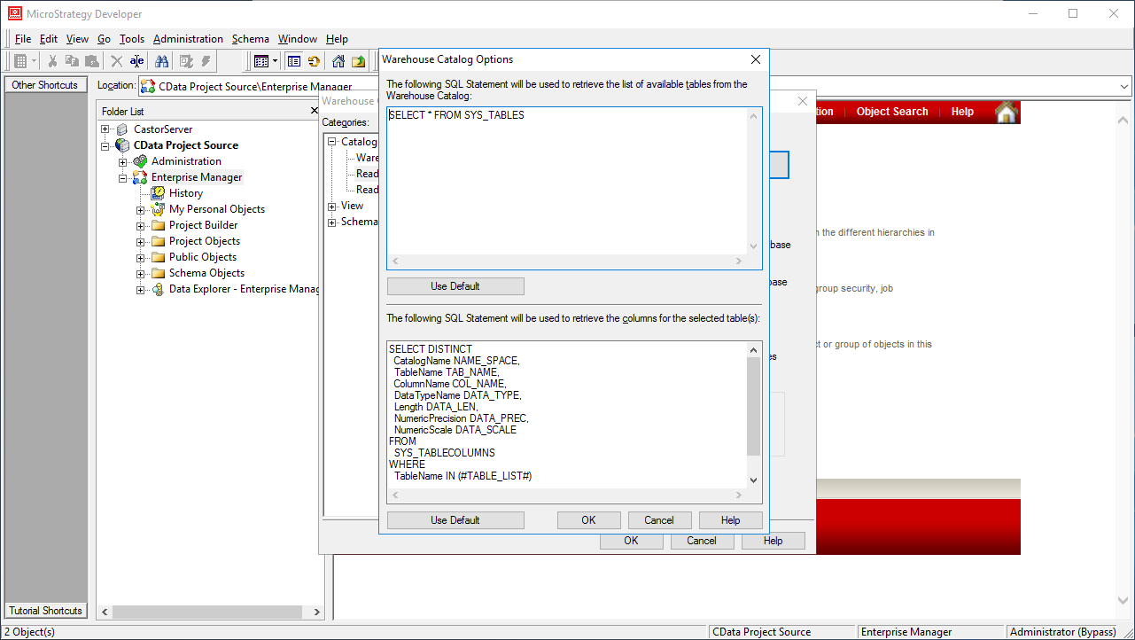 Custom metadata queries.