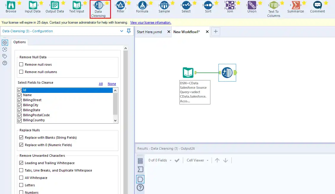 ワークフローを実行