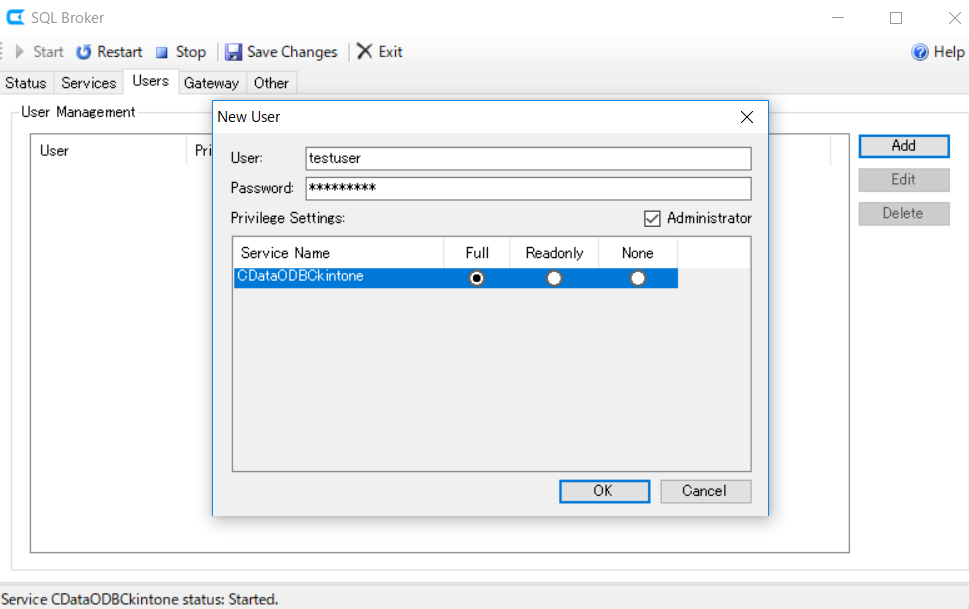 SQL Gateway でリンクサーバーとしてOdoo のデータにアクセス