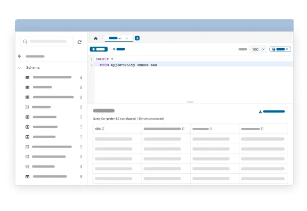 SQL クエリウィンドウ