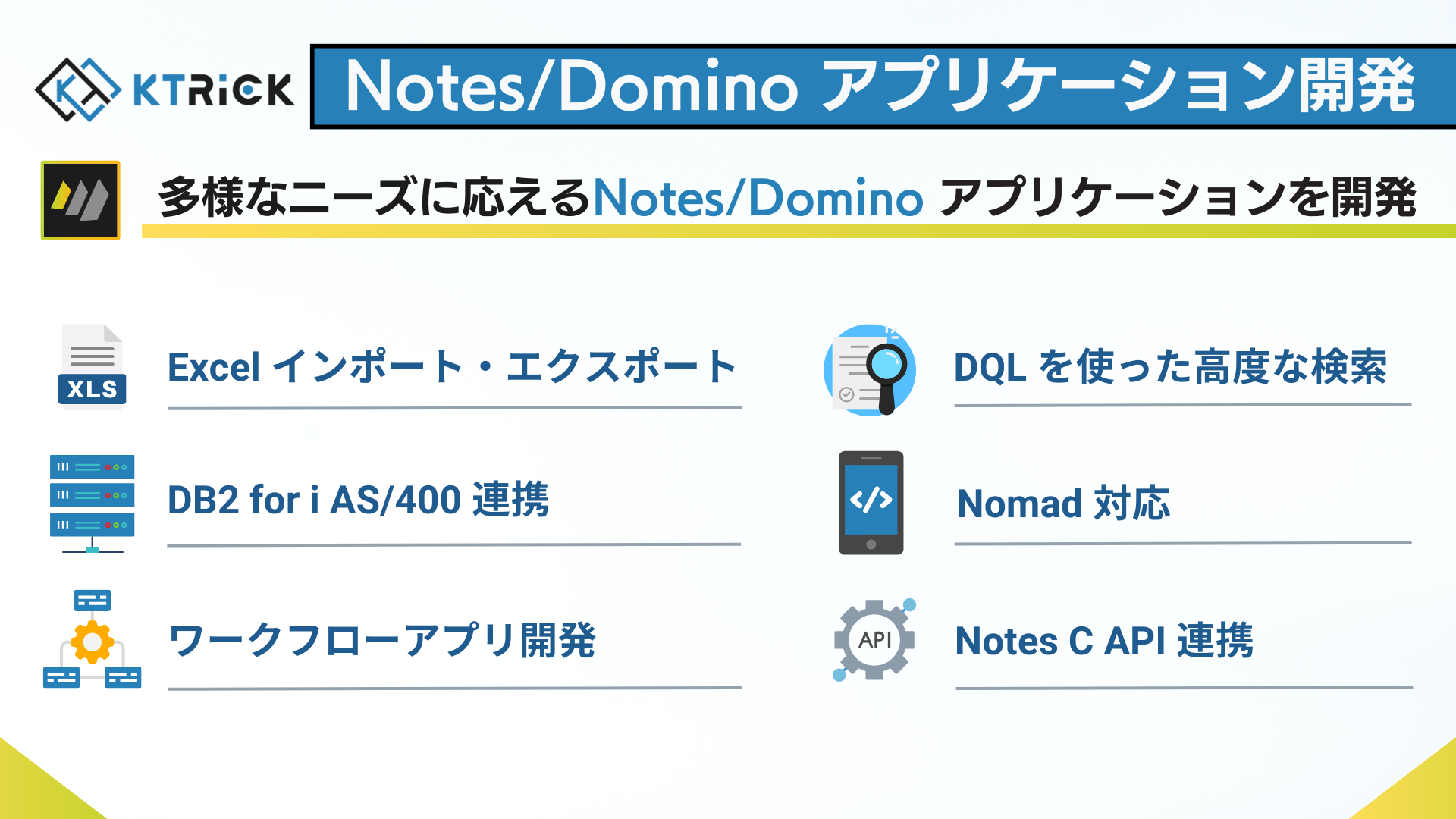 Notes/Domino アプリケーション開発