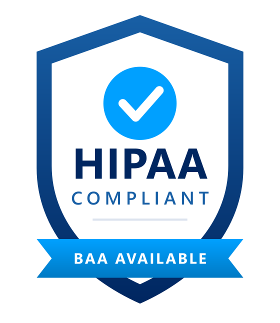 HIPAA 準拠 - BAA 提供可能