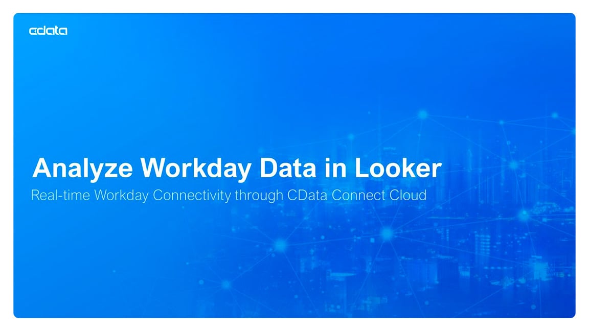 Analyze Workday Data in Looker