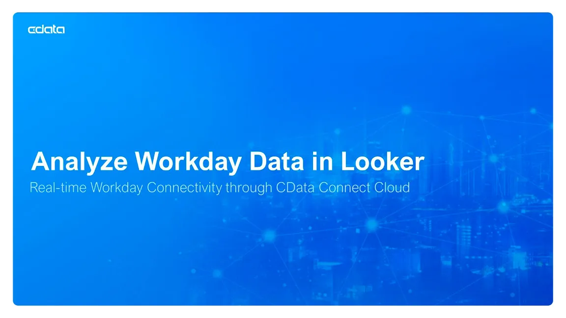 Looker で Workday データを分析